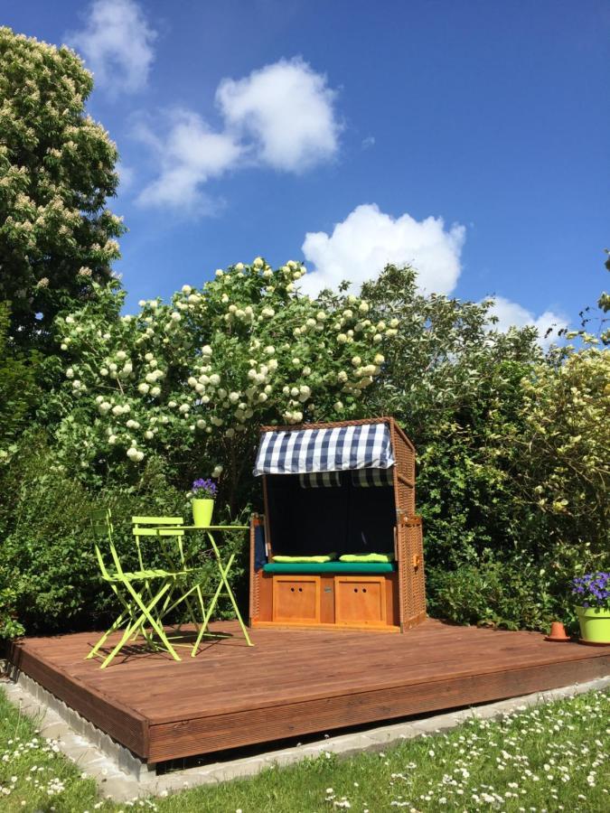 Ferienwohnung Gartenidyll Insel Rügen Poppelvitz bei Altefähr Exterior foto